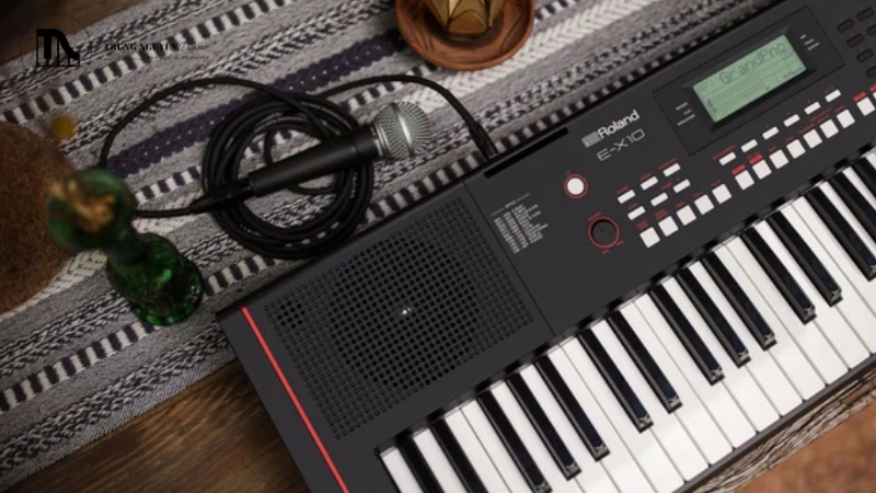 Review Roland E-X10: Keyboard nhỏ gọn, âm thanh hay cho người mới 10 E-X10 vẫn được trang bị tính năng Touch Response