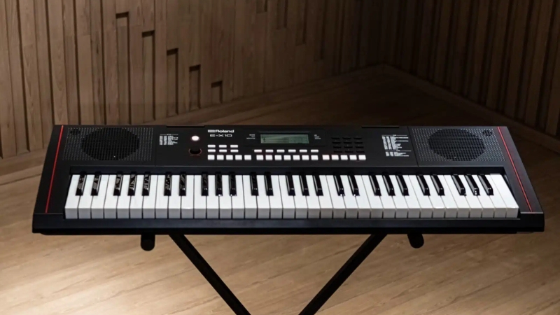 Review Roland E-X10: Keyboard nhỏ gọn, âm thanh hay cho người mới 8 Đàn E-X10 được tích hợp sẵn nhiều điệu đệm và bài hát mẫu