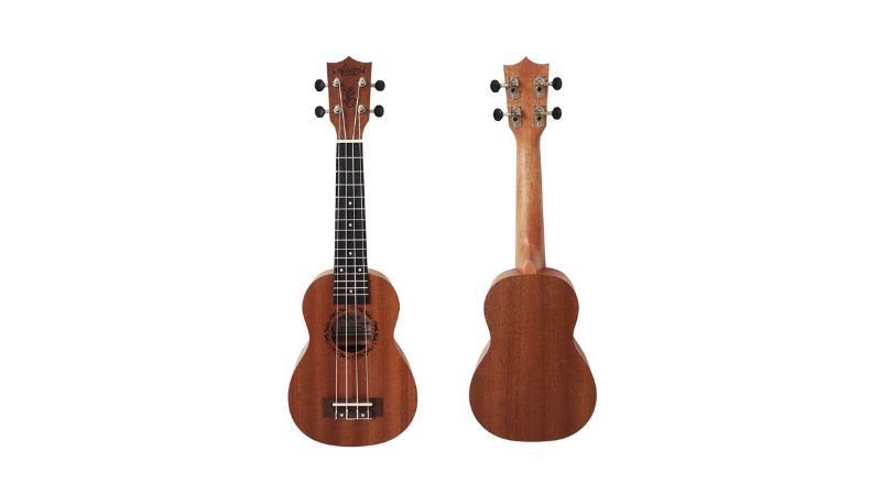 Ukulele soprano bằng gỗ Mahogany có thiết kế cổ điển, nhẹ, dễ mang theo