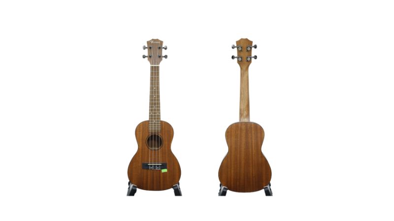 Ukulele Concert có chiều dài khoảng 23 inch (58 cm) với 15-20 phím, mang lại cần đàn rộng, giúp chơi thoải mái và dễ kiểm soát kỹ thuật