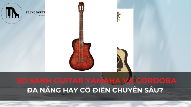 So sánh guitar Yamaha và Cordoba: Đa năng hay Cổ điển chuyên sâu?
