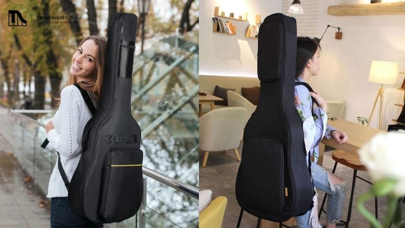 Bao đàn Guitar ngăn lớn: Tiện lợi mang Laptop, Pedal & Phụ kiện 1 Vì sao bao đàn guitar có ngăn phụ kiện lớn quan trọng