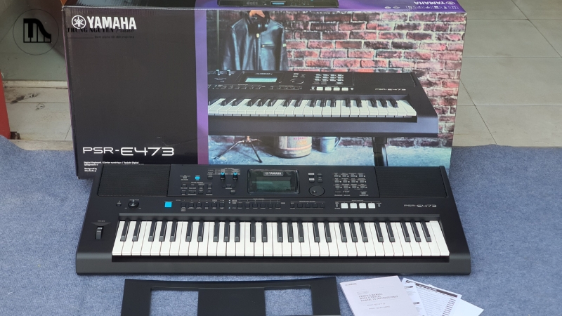 Yamaha PSR-E473 sở hữu kho âm thanh ấn tượng với 820 tiếng