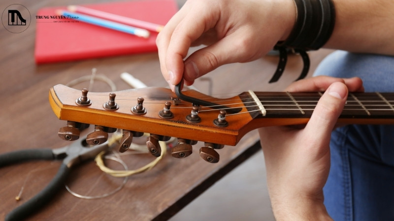 Bảo dưỡng dây đàn guitar thường xuyên