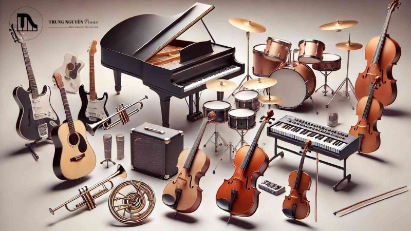 Các loại nhạc cụ phổ biến nhất & Hướng dẫn chọn loại phù hợp 10 Các loại nhạc cụ phổ biến khác