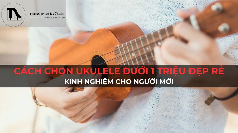 Cách chọn Ukulele Dưới 1 Triệu đẹp rẻ: Kinh nghiệm cho người mới