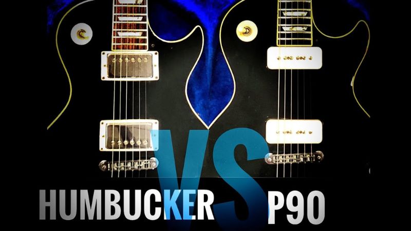 Bật Mí Kinh Nghiệm Chọn Đàn Guitar Bán Rỗng Toàn Diện A-Z 5 Hai loại pickup phổ biến cho guitar bán rỗng: Humbucker và P90