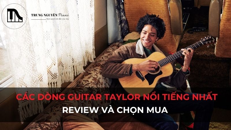 Các dòng đàn guitar Taylor nổi tiếng nhất: Review, chọn mua