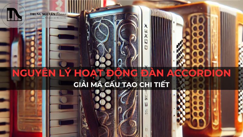 Nguyên lý hoạt động đàn Accordion: Giải mã cấu tạo chi tiết