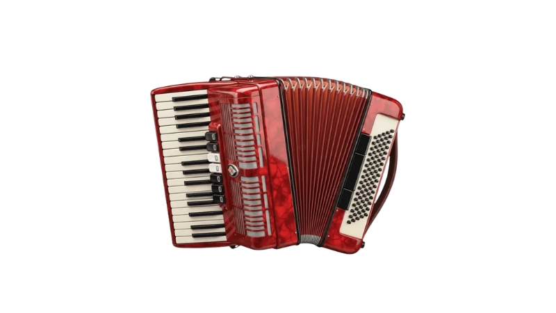 Độ ngân Accordion phụ thuộc vào chuyển động của hộp gió và phím