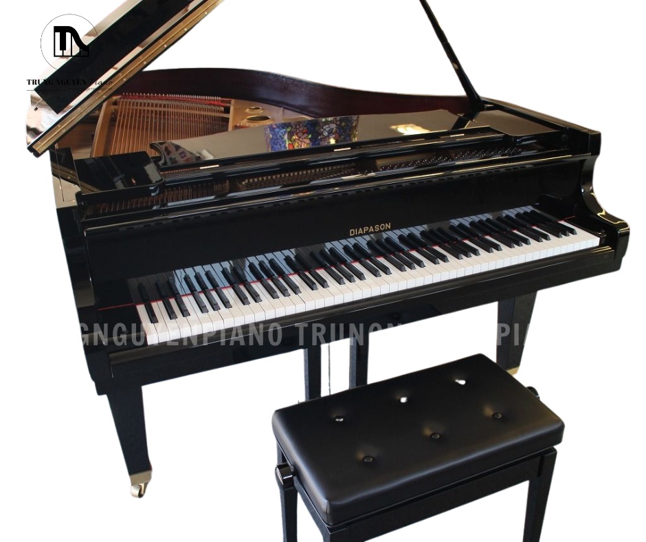 Đàn Piano Grand Diapason 183H sở hữu vẻ ngoài cổ điển sang trọng