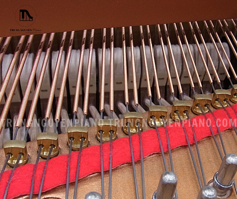 Đàn Piano Grand Yamaha C5 3 Dây đàn Piano Grand Yamaha C5 được chế tác từ vật liệu chịu lực cao