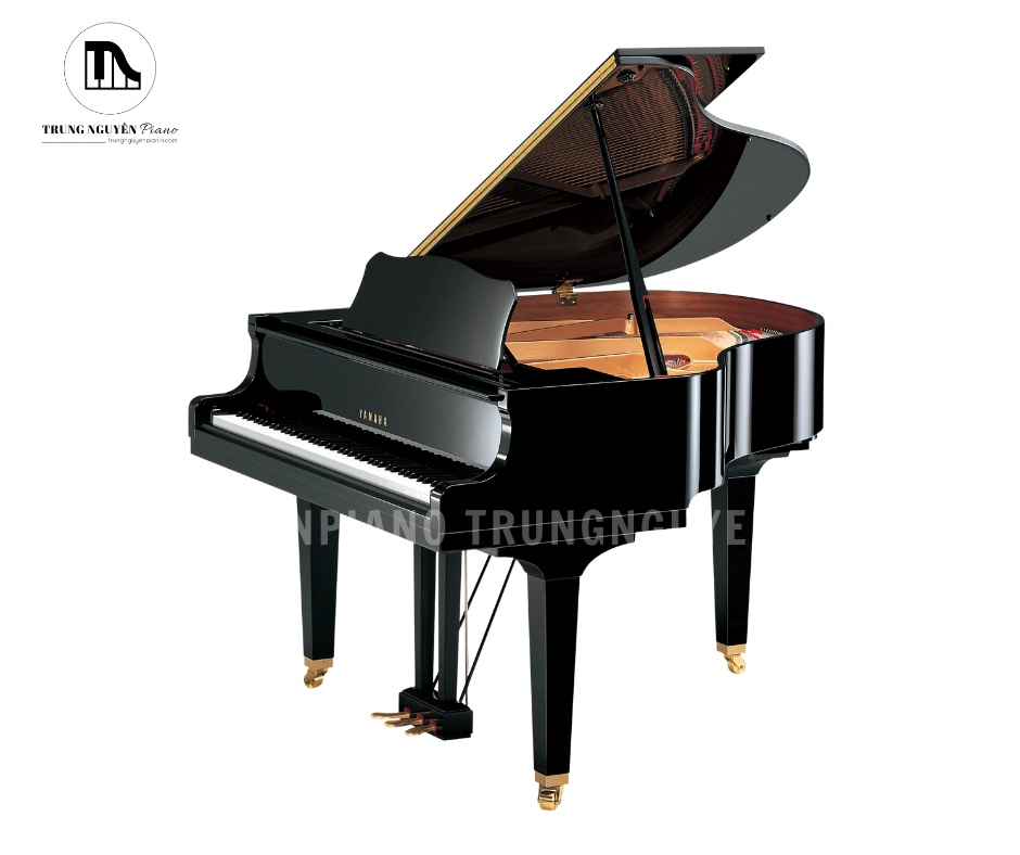 Đàn Piano Grand Yamaha G1E sở hữu thiết kế sang trọng với lớp sơn bóng tinh tế