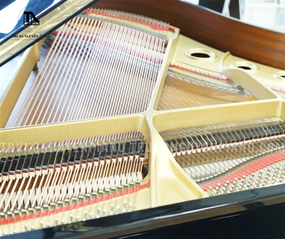 Đàn Piano Grand Yamaha G2B 9 Khung gang được đúc bằng công nghệ V-Pro do Yamaha phát triển