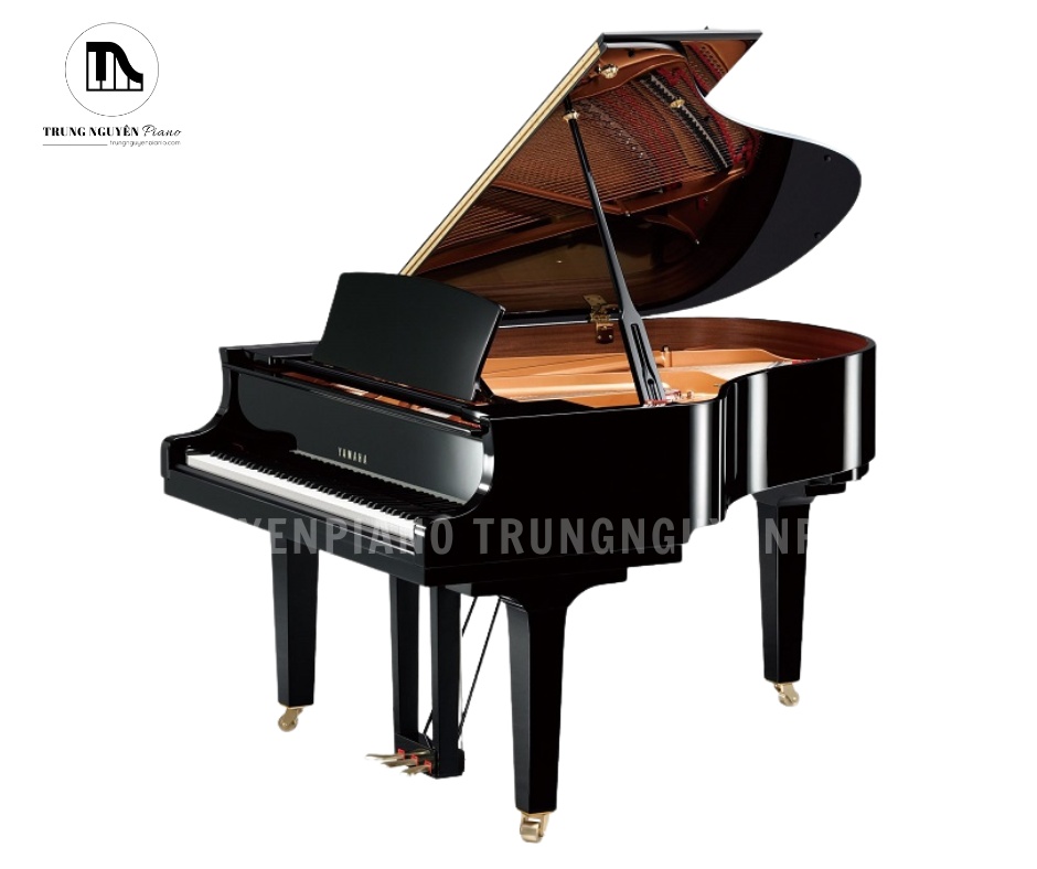 Đàn Piano Grand Yamaha G2E là mẫu baby grand tầm trung dài khoảng 1,7 m