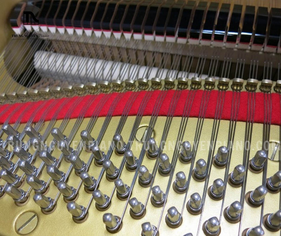 Đàn Piano Grand Yamaha G3B 9 Đàn Piano Grand Yamaha G3B có dây bass quấn đồng giúp âm thanh ổn định và chân thực hơn