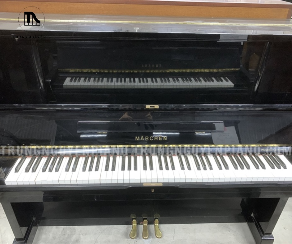 Đàn piano upright Marchen H3B cao 132 cm thiết kế cổ điển