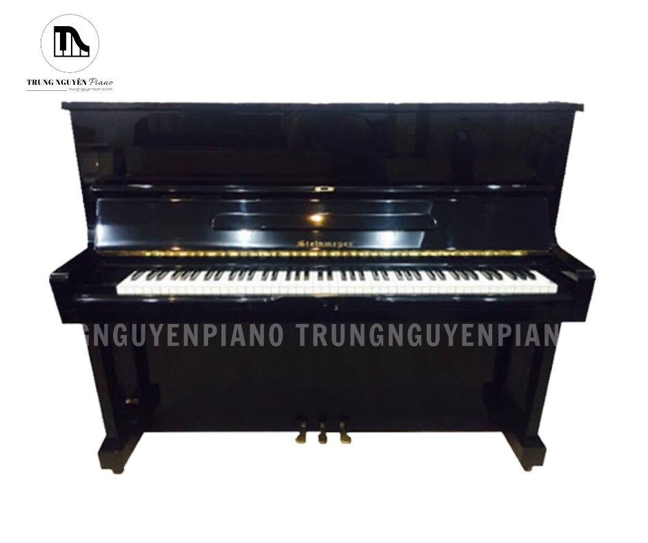 Thiết kế đàn piano Steinmeyer SK1 dáng upright sang trọng với lớp sơn đen bóng hoàn thiện
