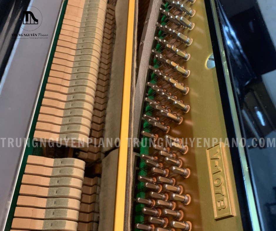 Đàn Piano Victor V107 có thiết kế búa đàn đặc biệt sử dụng nỉ lông cừu cao cấp