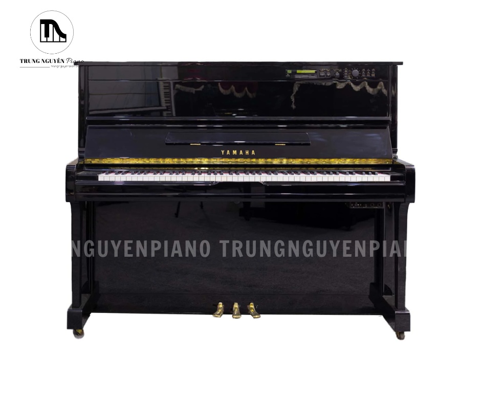Yamaha HQ100SX là mẫu upright piano cơ được sản xuất tại Nhật Bản