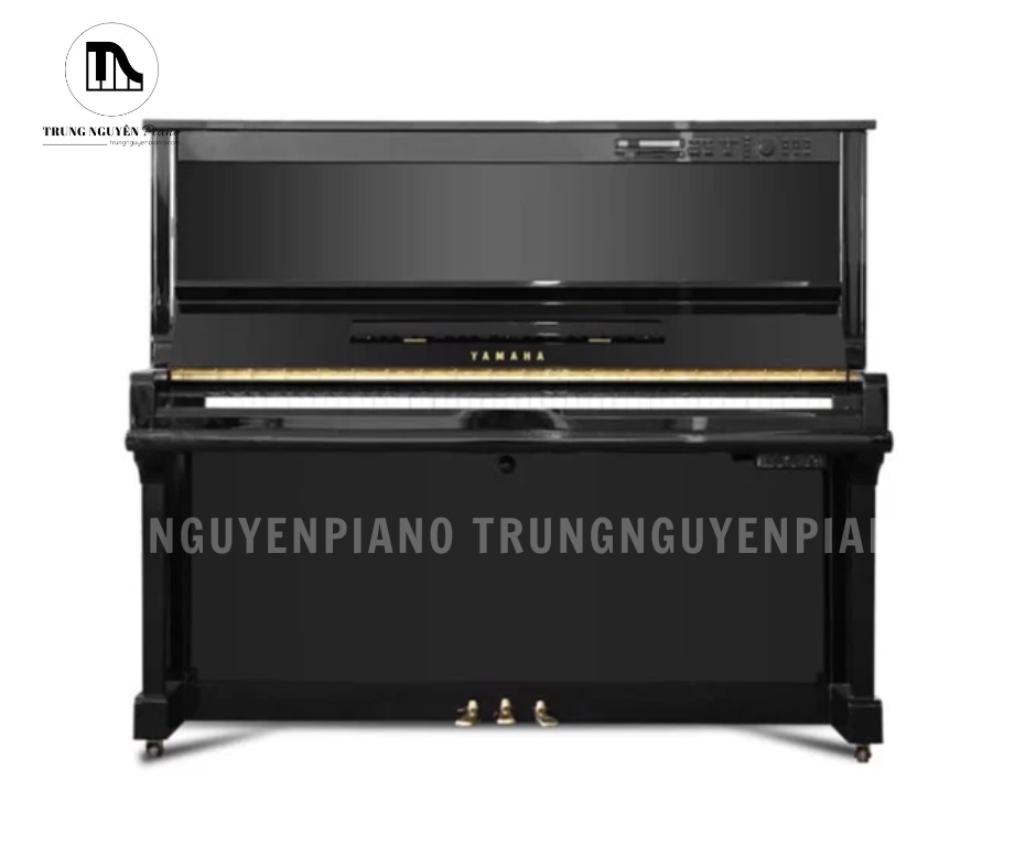 Đàn Piano Yamaha HQ300 sở hữu thiết kế upright cổ điển, mạnh mẽ và sang trọng