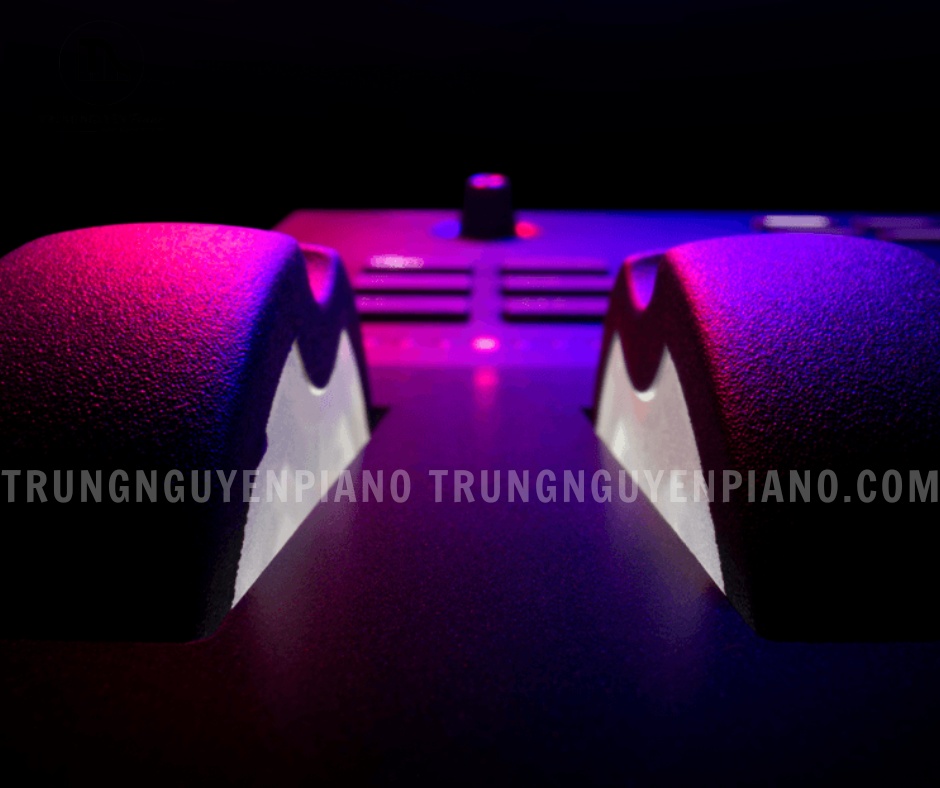 Keyboard Akai MPC Key 61 4 Cụm cần điều khiển pitch bend và modulation hỗ trợ biểu cảm khi chơi nhạc