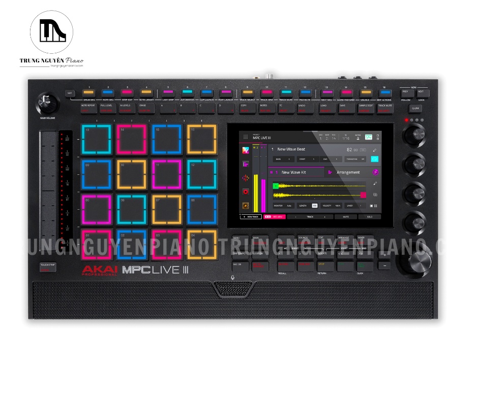 Thiết kế tổng thể Akai MPC Live III