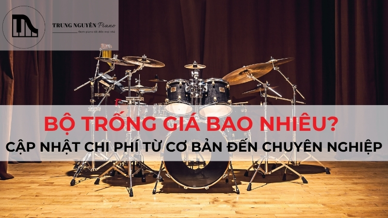 Bộ trống giá bao nhiêu? Cập nhật khung giá trống jazz, điện tử