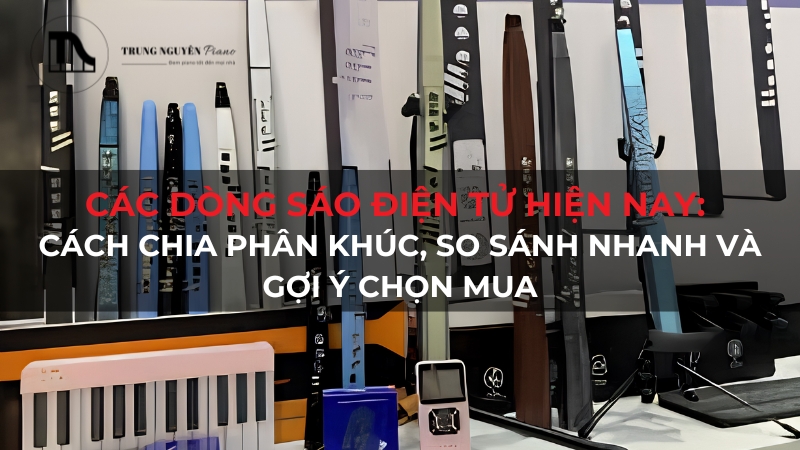 các dòng sáo điện tử