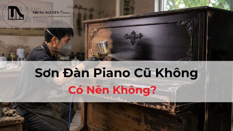 Có Nên Sơn Đàn Piano Cũ Không? Bí Quyết Phục Hồi Vỏ Đàn