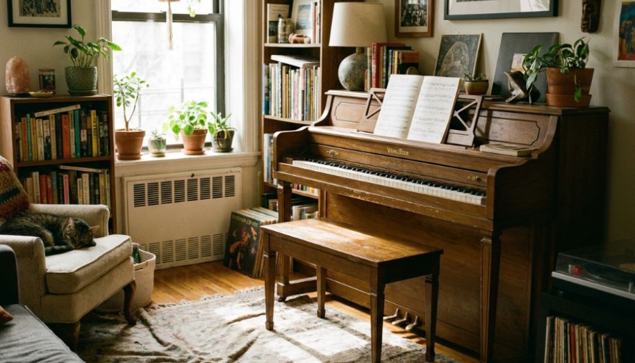 Piano điện phù hợp với các căn hộ nhỏ