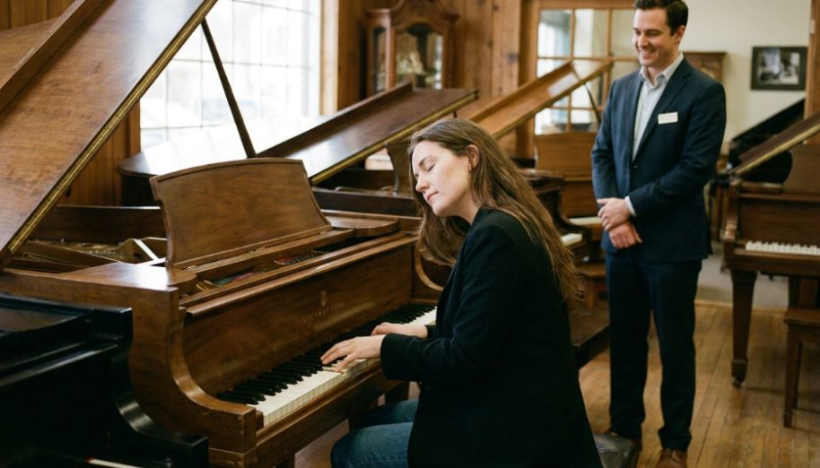 Chọn đàn piano theo cảm giác phím và âm thanh