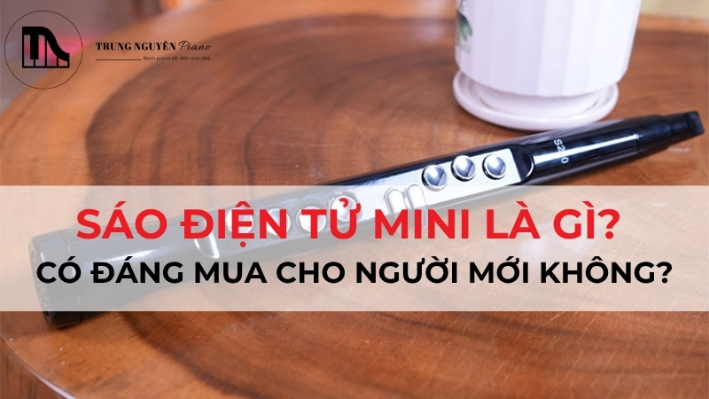 Sáo điện tử mini là gì? Giải mã nhạc cụ hơi cầm tay hot nhất