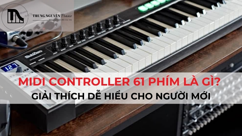 MIDI Controller 61 phím là gì? Hướng dẫn chọn mua chi tiết cho người mới
