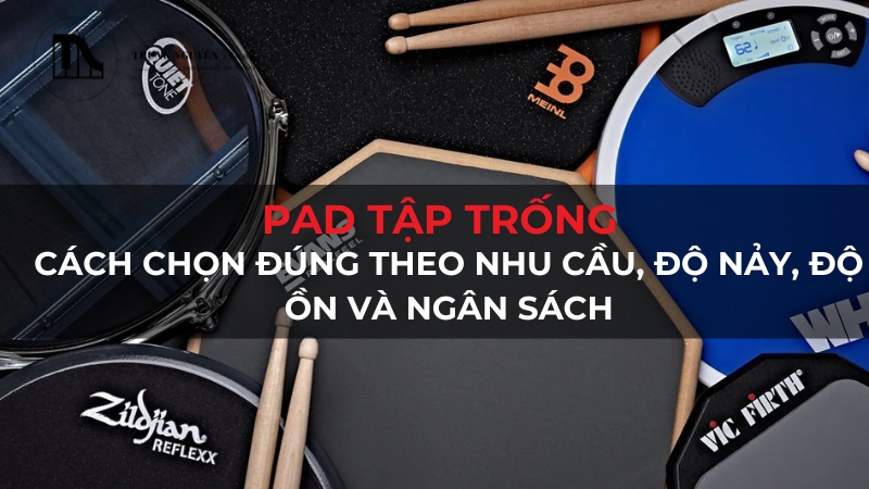 Pad Tập Trống: Hướng Dẫn Chọn Mua Chuẩn Cho Người Mới Bắt Đầu