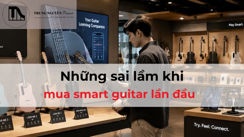 sai lầm khi mua smart guitar